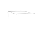 Vidaxl Retractable Awning Manual Light Grey 350 X 250 Cm Fabric Vidaxl Retractable Awning Manual Light Grey 350 X 250 Cm Fabric