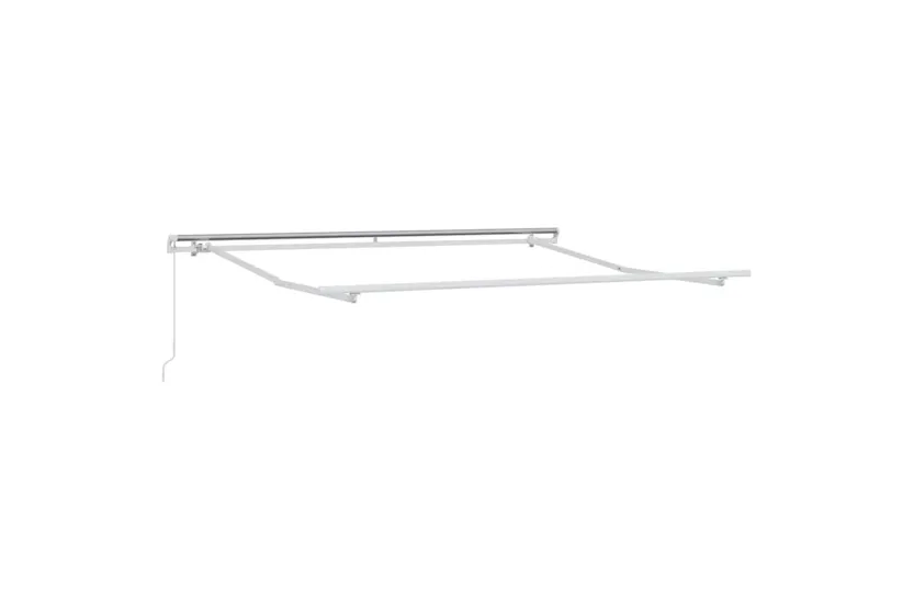 Vidaxl Retractable Awning Manual Light Grey 350 X 250 Cm Fabric Vidaxl Retractable Awning Manual Light Grey 350 X 250 Cm Fabric