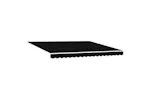 Vidaxl Retractable Awning Black 400x300 Cm Fabric Vidaxl Retractable Awning Black 400x300 Cm Fabric