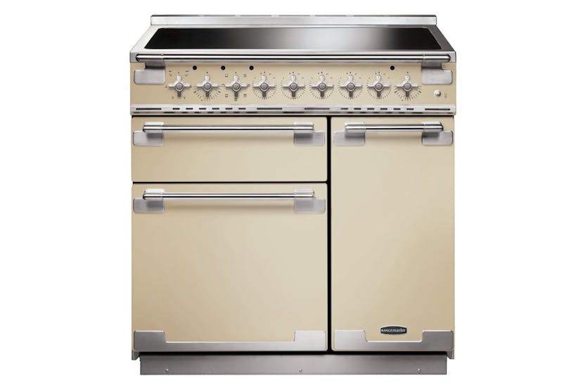 Rangemaster Elise 90cm Electric Range Cooker | ELS90EICR | Cream Rangemaster Elise 90cm Electric Range Cooker | ELS90EICR | Cream