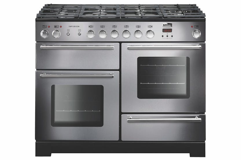Rangemaster Infusion 110cm Dual Fuel Range Cooker | INF110DFFSS/ | Stainless Steel Rangemaster Infusion 110cm Dual Fuel Range Cooker | INF110DFFSS/ | Stainless Steel