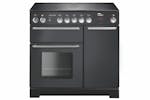 Rangemaster Infusion 90cm Electric Range Cooker | INF90EISL | Slate Rangemaster Infusion 90cm Electric Range Cooker | INF90EISL | Slate