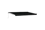 Vidaxl Retractable Awning Black 450x300 Cm Fabric Vidaxl Retractable Awning Black 450x300 Cm Fabric