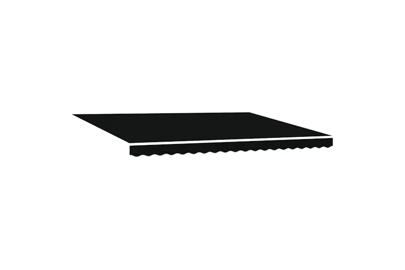 Vidaxl Retractable Awning Black 450x300 Cm Fabric Vidaxl Retractable Awning Black 450x300 Cm Fabric