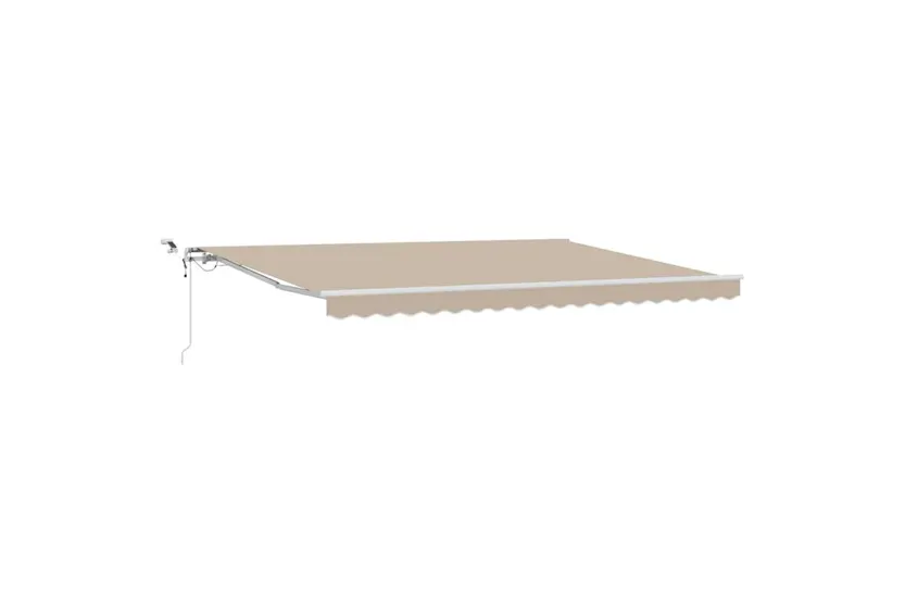 Vidaxl Retractable Awning Beige 450 X 300 Cm Fabric And Metal Vidaxl Retractable Awning Beige 450 X 300 Cm Fabric And Metal