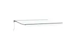 Vidaxl Retractable Awning White 450x300 Cm Fabric Vidaxl Retractable Awning White 450x300 Cm Fabric
