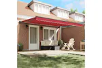 Vidaxl Retractable Awning Red 450x300 Cm Fabric Vidaxl Retractable Awning Red 450x300 Cm Fabric