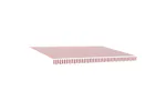 Vidaxl Awning Striped Red And White 45 X 35 M Polyester And Metal Vidaxl Awning Striped Red And White 45 X 35 M Polyester And Metal