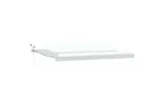 Vidaxl Retractable Awning White 500 X 300 Cm Fabric And Metal Vidaxl Retractable Awning White 500 X 300 Cm Fabric And Metal