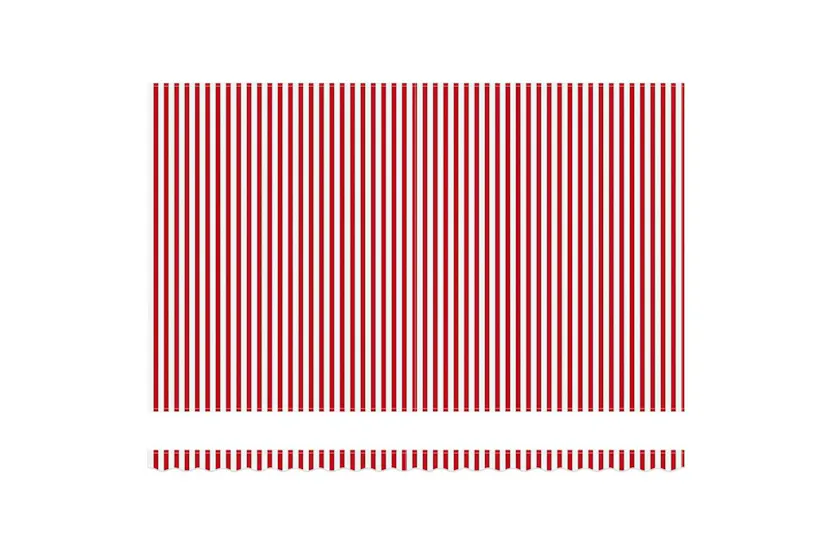 Vidaxl Retractable Awning Red And White 500 X 300 Cm Polyester Metal Vidaxl Retractable Awning Red And White 500 X 300 Cm Polyester Metal