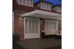 Vidaxl Retractable Awning White 600 X 300 Cm Fabric And Metal Vidaxl Retractable Awning White 600 X 300 Cm Fabric And Metal