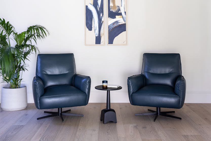 Udon Lamp Table | Black Udon Lamp Table | Black