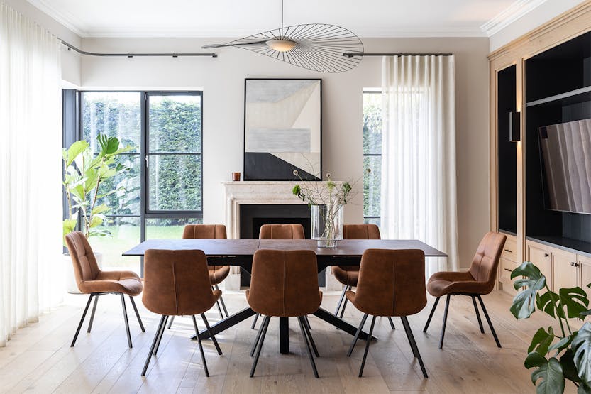 Harlie Extending Dining Table | 168 - 210 cm | Rust Brown Harlie Extending Dining Table | 168 - 210 cm | Rust Brown