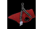 Vidaxl Dog Coat With Harness Red M Fleece And Polyester Vidaxl Dog Coat With Harness Red M Fleece And Polyester