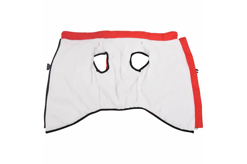 Vidaxl Dog Coat With Harness Red 6xl Fleece And Polyester Vidaxl Dog Coat With Harness Red 6xl Fleece And Polyester