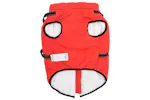 Vidaxl Dog Coat With Harness Red 6xl Fleece And Polyester Vidaxl Dog Coat With Harness Red 6xl Fleece And Polyester