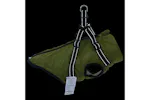 Vidaxl Dog Coat With Harness Army Green M Fleece And Polyester Vidaxl Dog Coat With Harness Army Green M Fleece And Polyester