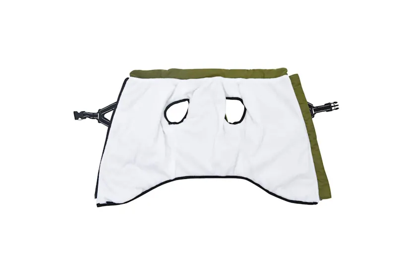 Vidaxl Dog Coat With Harness Army Green 4xl Fleece And Polyester Vidaxl Dog Coat With Harness Army Green 4xl Fleece And Polyester