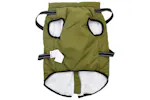 Vidaxl Dog Coat With Harness Army Green 4xl Fleece And Polyester Vidaxl Dog Coat With Harness Army Green 4xl Fleece And Polyester