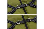 Vidaxl Dog Coat With Harness Army Green 5xl Fleece And Polyester Vidaxl Dog Coat With Harness Army Green 5xl Fleece And Polyester