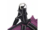 Vidaxl Dog Coat With Harness Purple M Fleece And Polyester Vidaxl Dog Coat With Harness Purple M Fleece And Polyester