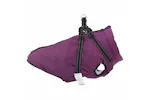 Vidaxl Dog Coat With Harness Purple 4xl Fleece And Polyester Vidaxl Dog Coat With Harness Purple 4xl Fleece And Polyester