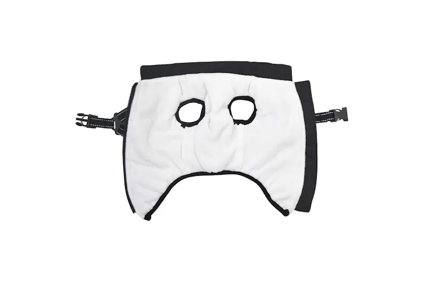 Vidaxl Dog Coat With Harness Black M Fleece And Polyester Vidaxl Dog Coat With Harness Black M Fleece And Polyester