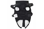 Vidaxl Dog Coat With Harness Black L Fleece And Polyester Vidaxl Dog Coat With Harness Black L Fleece And Polyester