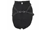 Vidaxl Dog Coat With Harness Black 4xl Fleece And Polyester Vidaxl Dog Coat With Harness Black 4xl Fleece And Polyester