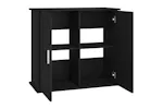 Vidaxl Aquarium Stand Black 81x36x73 Cm Engineered Wood Vidaxl Aquarium Stand Black 81x36x73 Cm Engineered Wood