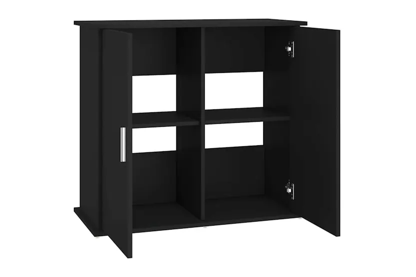 Vidaxl Aquarium Stand Black 81x36x73 Cm Engineered Wood Vidaxl Aquarium Stand Black 81x36x73 Cm Engineered Wood