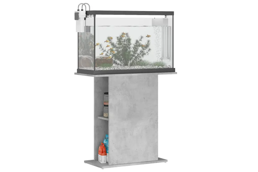 Vidaxl Aquarium Stand Concrete Grey 75x36x725 Cm Engineered Wood Vidaxl Aquarium Stand Concrete Grey 75x36x725 Cm Engineered Wood