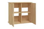Vidaxl Aquarium Stand Sonoma Oak 81x36x73 Cm Engineered Wood Vidaxl Aquarium Stand Sonoma Oak 81x36x73 Cm Engineered Wood