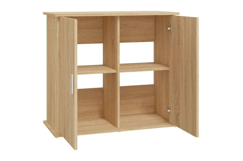 Vidaxl Aquarium Stand Sonoma Oak 81x36x73 Cm Engineered Wood Vidaxl Aquarium Stand Sonoma Oak 81x36x73 Cm Engineered Wood