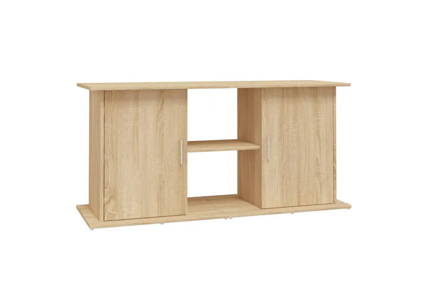 Vidaxl Aquarium Stand Sonoma Oak 121x41x58 Cm Engineered Wood Vidaxl Aquarium Stand Sonoma Oak 121x41x58 Cm Engineered Wood