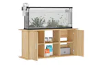 Vidaxl Aquarium Stand Sonoma Oak 121x41x58 Cm Engineered Wood Vidaxl Aquarium Stand Sonoma Oak 121x41x58 Cm Engineered Wood