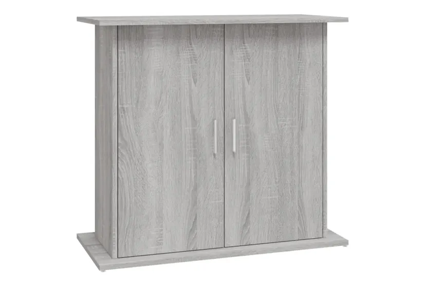 Vidaxl Aquarium Stand Grey Sonoma 81x36x73 Cm Engineered Wood Vidaxl Aquarium Stand Grey Sonoma 81x36x73 Cm Engineered Wood