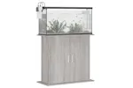 Vidaxl Aquarium Stand Grey Sonoma 81x36x73 Cm Engineered Wood Vidaxl Aquarium Stand Grey Sonoma 81x36x73 Cm Engineered Wood