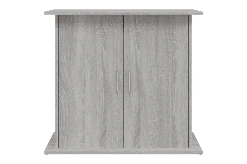 Vidaxl Aquarium Stand Grey Sonoma 81x36x73 Cm Engineered Wood Vidaxl Aquarium Stand Grey Sonoma 81x36x73 Cm Engineered Wood