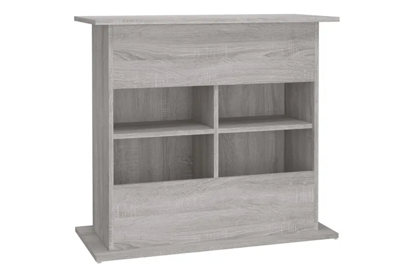 Vidaxl Aquarium Stand Grey Sonoma 81x36x73 Cm Engineered Wood Vidaxl Aquarium Stand Grey Sonoma 81x36x73 Cm Engineered Wood