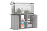 Vidaxl Aquarium Stand Grey Sonoma 101x41x58 Cm Engineered Wood Vidaxl Aquarium Stand Grey Sonoma 101x41x58 Cm Engineered Wood