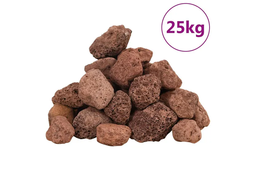Vidaxl Volcanic Rocks 25 Kg Red 3-5 Cm Vidaxl Volcanic Rocks 25 Kg Red 3-5 Cm