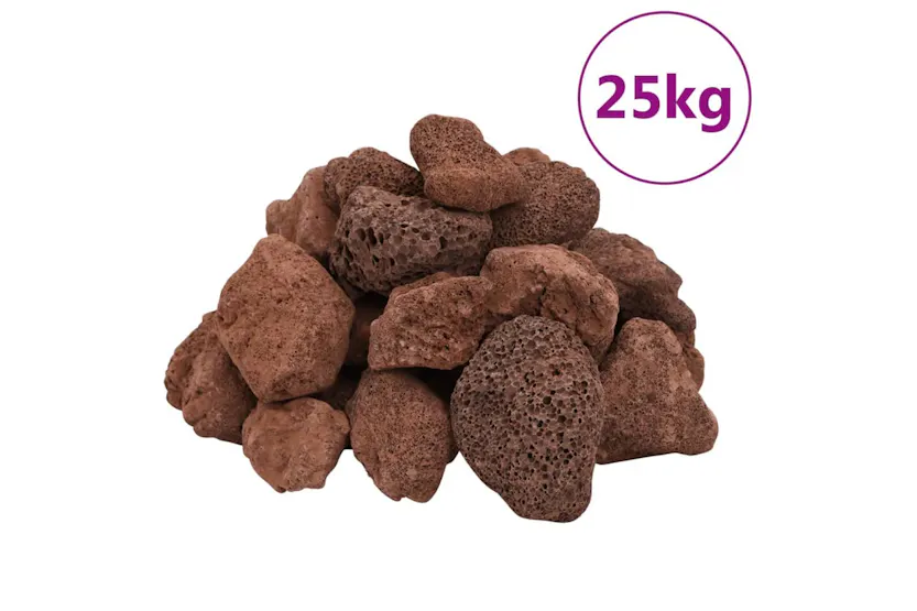 Vidaxl Volcanic Rocks 25 Kg Red 5-8 Cm Vidaxl Volcanic Rocks 25 Kg Red 5-8 Cm
