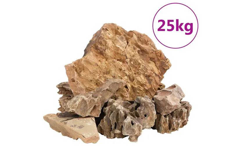 Vidaxl Dragon Stones 25 Kg Brown 5-30 Cm Vidaxl Dragon Stones 25 Kg Brown 5-30 Cm