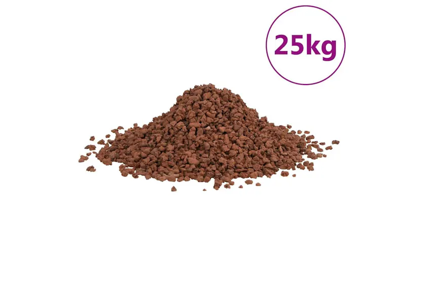 Vidaxl Volcanic Rocks 25 Kg Red 5-8 Mm Vidaxl Volcanic Rocks 25 Kg Red 5-8 Mm