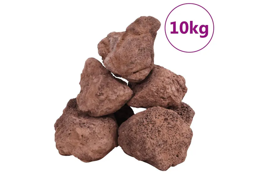 Vidaxl Volcanic Rocks 10 Kg Red 10-30 Cm Vidaxl Volcanic Rocks 10 Kg Red 10-30 Cm