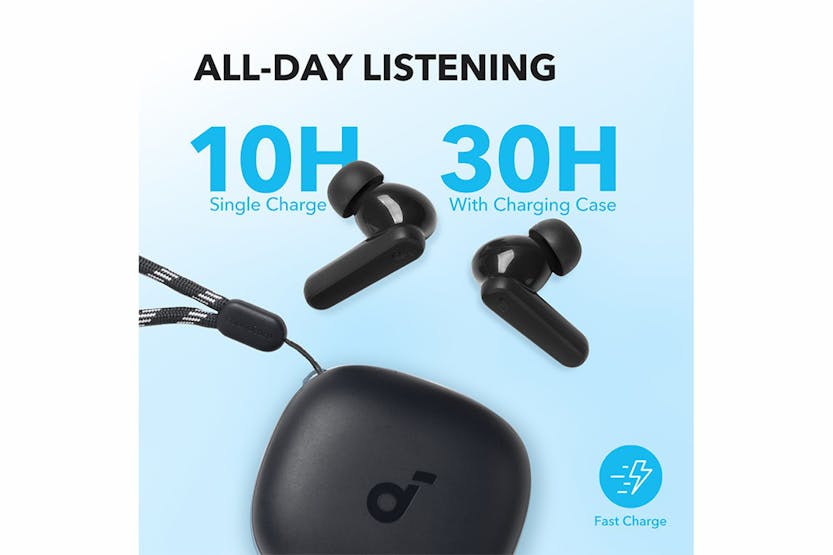 Soundcore R50i In-Ear True Wireless Earbuds | Black Soundcore R50i In-Ear True Wireless Earbuds | Black