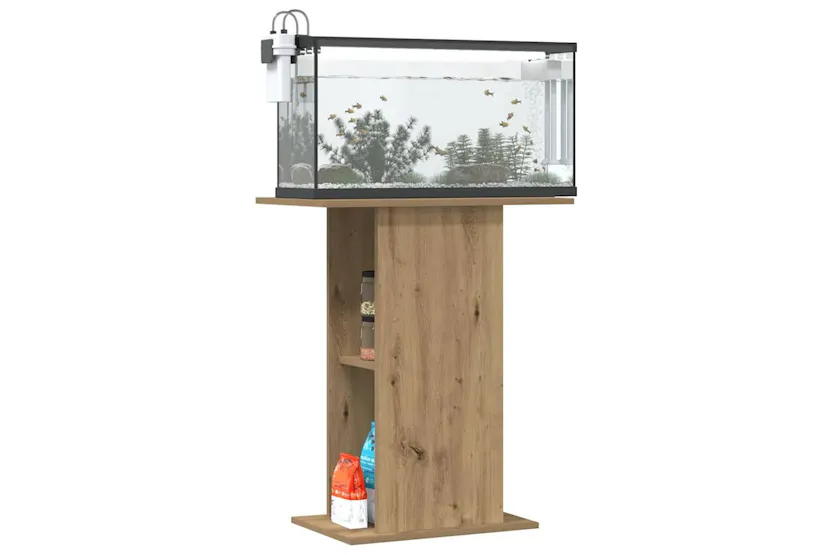 Vidaxl Aquarium Stand Artisan Oak 36x605x725 Cm Engineered Wood Vidaxl Aquarium Stand Artisan Oak 36x605x725 Cm Engineered Wood