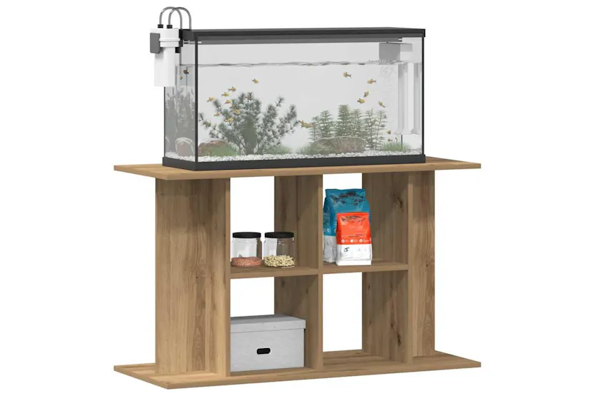 Vidaxl Aquarium Stand Artisan Oak 100x40x60 Cm Engineered Wood Vidaxl Aquarium Stand Artisan Oak 100x40x60 Cm Engineered Wood