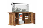 Vidaxl Aquarium Stand Old Wood 121x41x58 Cm Engineered Wood Vidaxl Aquarium Stand Old Wood 121x41x58 Cm Engineered Wood